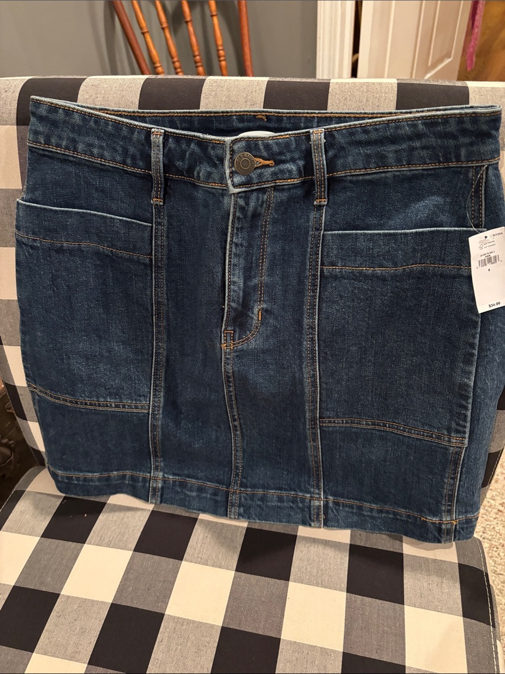 Women's denim skirt